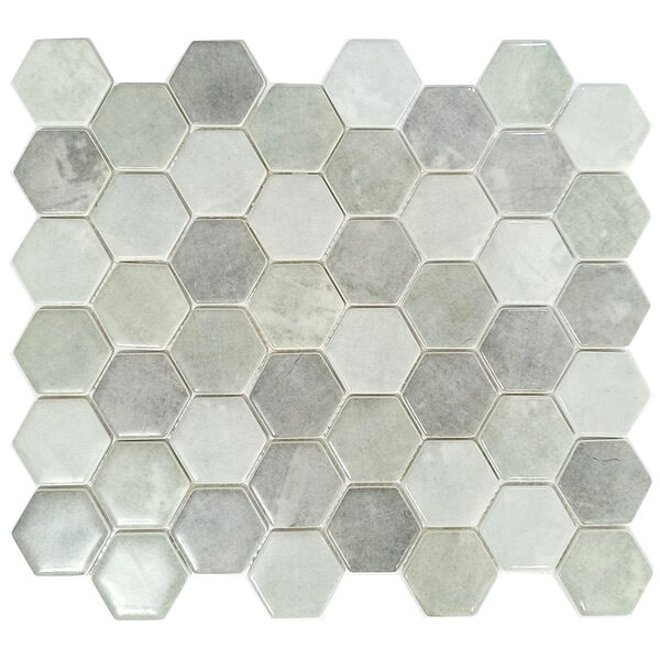 Recycled glass mosaic tile can be used for all your improvement needs from interior to exterior, residential to commercial surface including: kitchen backsplash, bathroom wall and floor, Shower Floor or Wall, Pool & Spa. Our recycled glass tiles are customizable, including hundreds of different high temperature inkjet printings, a wide range of colors, glossy / glazed / frosted / antislip (grained) surfaces, sizes and patterens. Please contact us to find out more. This series of mosaic tiles are made by Xmosaics Foshan factory, your reliable supplier of mosaic tiles.