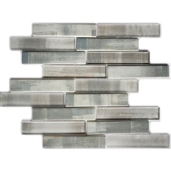 a combination of recycled glass mosaic tile and high temperature inkjet printed glass mosaic. this random tile can be used for all your improvement needs from interior to exterior. Our tiles are customizable, including hundreds of different high temperature inkjet printings, a wide range of colors, glossy / glazed / frosted / antislip (grained) surfaces, sizes and patterens. Please contact us to find out more. This series of random tiles are made by Xmosaics Foshan factory, your reliable supplier of mosaic tiles.