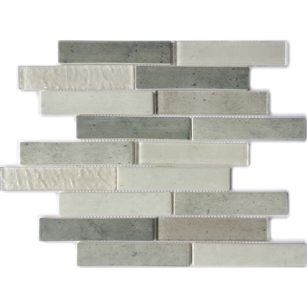 a combination of recycled glass mosaic tile and high temperature inkjet printed glass mosaic. this random tile can be used for all your improvement needs from interior to exterior. Our tiles are customizable, including hundreds of different high temperature inkjet printings, a wide range of colors, glossy / glazed / frosted / antislip (grained) surfaces, sizes and patterens. Please contact us to find out more. This series of random tiles are made by Xmosaics Foshan factory, your reliable supplier of mosaic tiles.