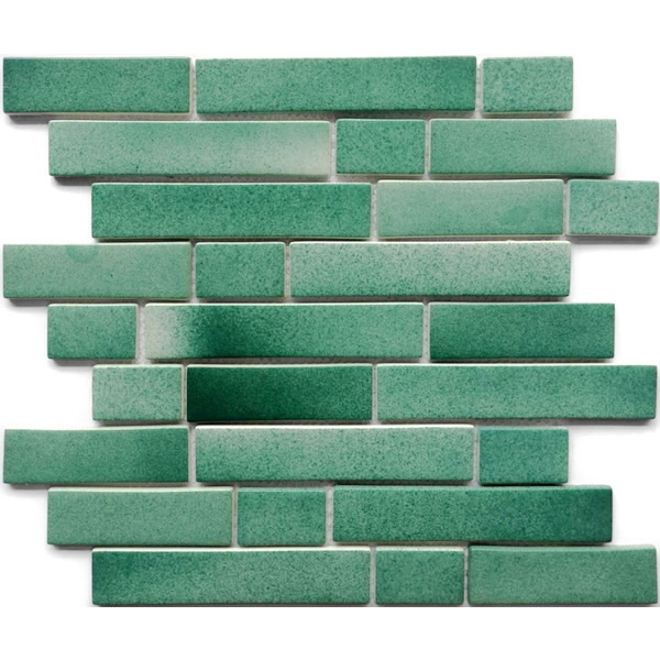 recycled glass mosaic tile can be used for all your improvement needs from interior to exterior. Our recycled glass tiles are customizable, including hundreds of different high temperature inkjet printings, a wide range of colors, glossy / glazed / frosted / antislip (grained) surfaces, sizes and patterens. Please contact us to find out more. This series of random tiles are made by Xmosaics Foshan factory, your reliable supplier of mosaic tiles.