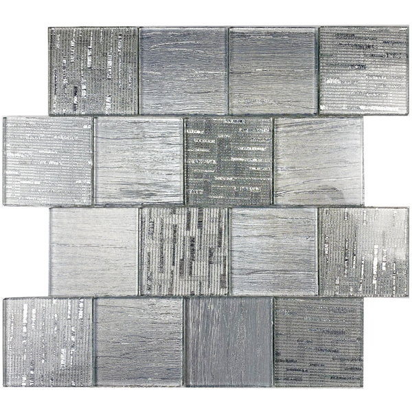 crystal glass mosaic tile, shimmer silk foil glass tile, #wall tile, #bathroom tile, #kitchen tile, #backsplash tile.Impressively durable and no on-going maintenance required.This series of glass tiles are made by Xmosaics Foshan factory, your reliable mosaic tile manufacturer, supplier and exporter.