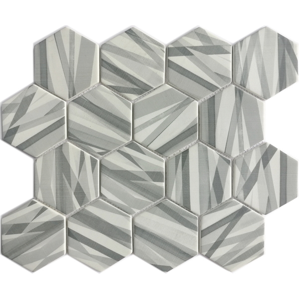 Recycled glass mosaic tile can be used for all your improvement needs from interior to exterior, residential to commercial surface including: kitchen backsplash, bathroom wall and floor, Shower Floor or Wall, Pool & Spa. Our recycled glass tiles are customizable, including hundreds of different high temperature inkjet printings, a wide range of colors, glossy / glazed / frosted / antislip (grained) surfaces, sizes and patterens. Please contact us to find out more. This series of mosaic tiles are made by Xmosaics Foshan factory, your reliable supplier of mosaic tiles.