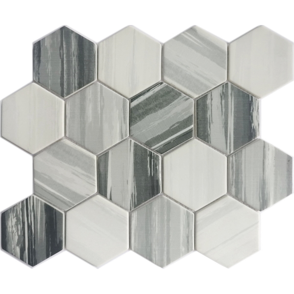 Recycled glass mosaic tile can be used for all your improvement needs from interior to exterior, residential to commercial surface including: kitchen backsplash, bathroom wall and floor, Shower Floor or Wall, Pool & Spa. Our recycled glass tiles are customizable, including hundreds of different high temperature inkjet printings, a wide range of colors, glossy / glazed / frosted / antislip (grained) surfaces, sizes and patterens. Please contact us to find out more. This series of mosaic tiles are made by Xmosaics Foshan factory, your reliable supplier of mosaic tiles.