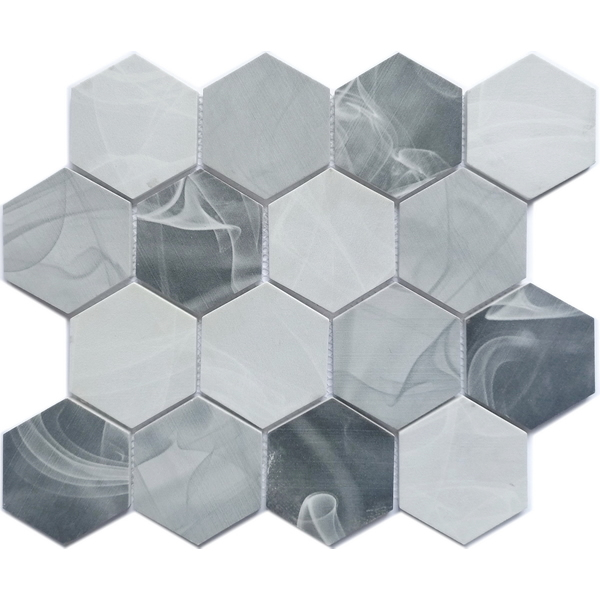 Recycled glass mosaic tile can be used for all your improvement needs from interior to exterior, residential to commercial surface including: kitchen backsplash, bathroom wall and floor, Shower Floor or Wall, Pool & Spa. Our recycled glass tiles are customizable, including hundreds of different high temperature inkjet printings, a wide range of colors, glossy / glazed / frosted / antislip (grained) surfaces, sizes and patterens. Please contact us to find out more. This series of mosaic tiles are made by Xmosaics Foshan factory, your reliable supplier of mosaic tiles.