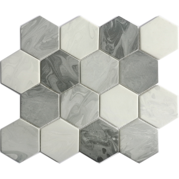 Recycled glass mosaic tile can be used for all your improvement needs from interior to exterior, residential to commercial surface including: kitchen backsplash, bathroom wall and floor, Shower Floor or Wall, Pool & Spa. Our recycled glass tiles are customizable, including hundreds of different high temperature inkjet printings, a wide range of colors, glossy / glazed / frosted / antislip (grained) surfaces, sizes and patterens. Please contact us to find out more. This series of mosaic tiles are made by Xmosaics Foshan factory, your reliable supplier of mosaic tiles.