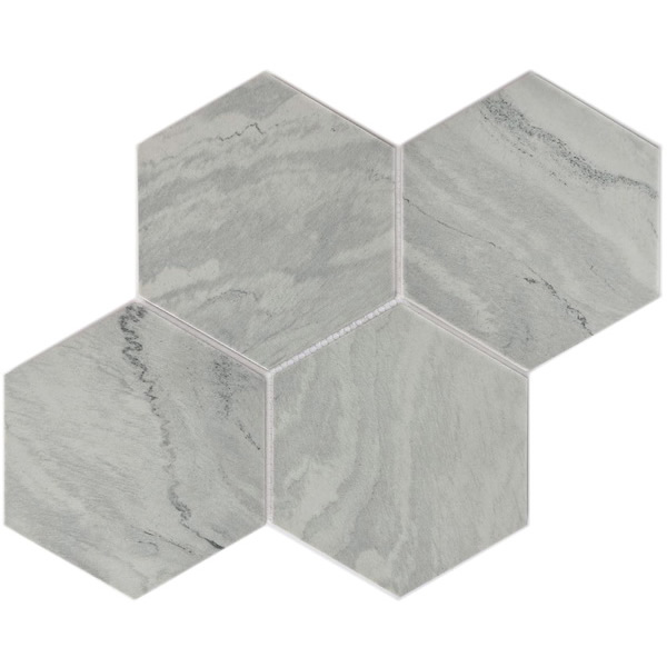 our 6 inch large size hexagon recycled glass mosaic tile can be used for all your improvement needs from interior to exterior. Our recycled glass tiles are customizable, including hundreds of different high temperature inkjet printings, a wide range of colors, glossy / glazed / frosted / antislip (grained) surfaces, sizes and patterens. Please contact us to find out more. This series of mosaic tiles are made by Xmosaics Foshan factory, your reliable supplier of mosaic tiles.